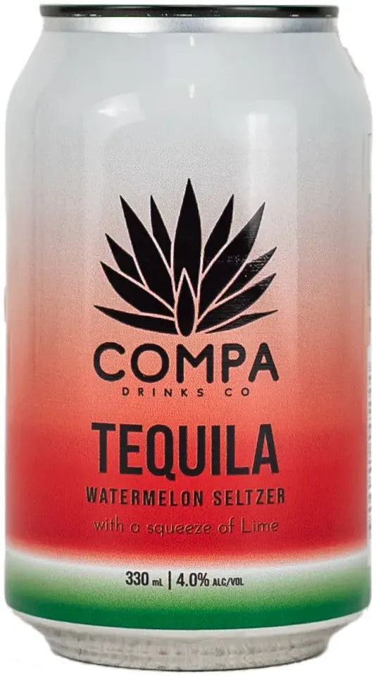 Buy Compa Watermelon Margarita Tequila Seltzer 330ml Online at Bottle Stop