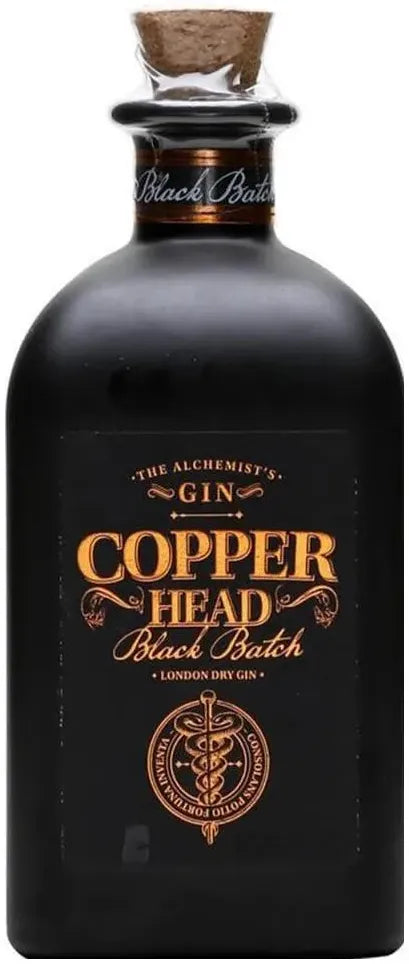 Buy Copperhead Distillery Black Edition Belgium Gin 500ml Online at Bottle Stop
