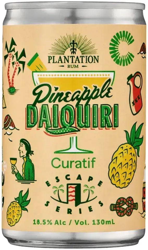 Buy Curatif Plantation Pineapple Daiquiri 24 130ml Online at Bottle Stop