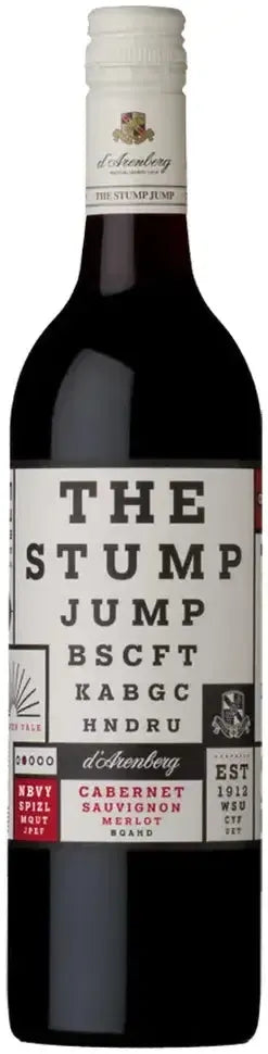 Buy D'Arenberg Stump Jump Cabernet Merlot 750ml Online at Bottle Stop