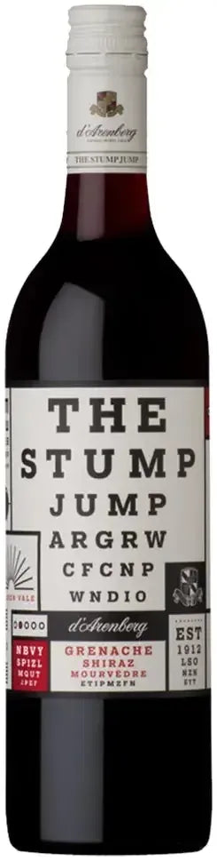 Buy D'Arenberg Stump Jump Grenache Shiraz Mourvedre 750ml Online at Bottle Stop