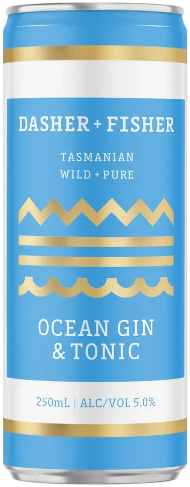 Buy Dasher + Fisher Ocean Gin & Tonic 250ml Online at Bottle Stop