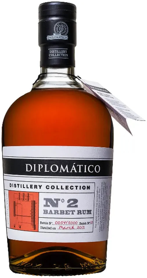 Buy Diplomatico Rum Distillery Collection No. 2 Barbet Rum 700ml Online at Bottle Stop