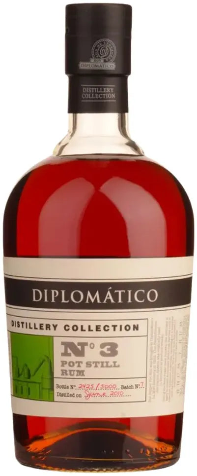 Buy Diplomatico Rum Distillery Collection No. 3 Pot Still 700ml Online at Bottle Stop