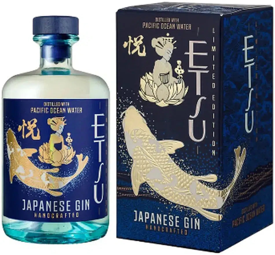 Buy Etsu Pacific Ocean Water Japanese Gin 700ml Online at Bottle Stop