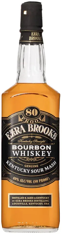 Buy Ezra Brooks Bourbon Whiskey 750ml Online at Bottle Stop