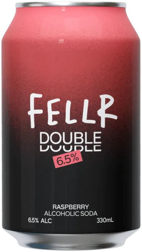 Buy Fellr Double Alcoholic Soda Raspberry 330ml Online at Bottle Stop
