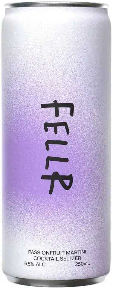 Buy Fellr Passionfruit Martini Cocktail Seltzer 250ml Online at Bottle Stop