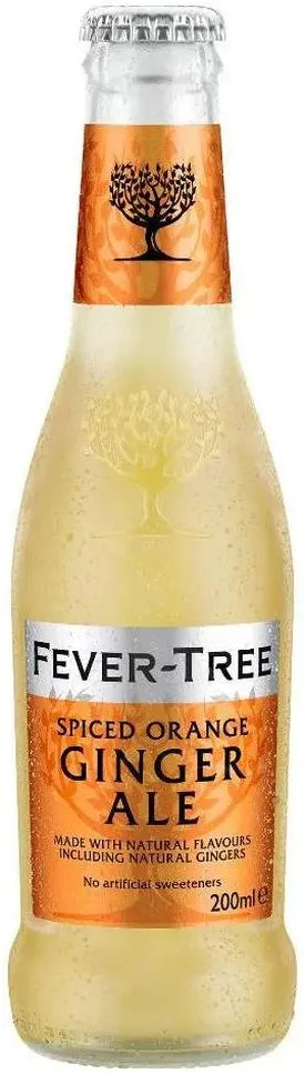 Buy Fever Tree Spiced Orange Ginger Ale 200ml Online at Bottle Stop