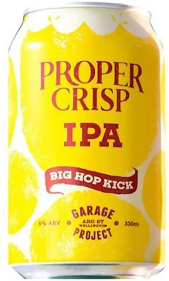 Buy Garage Project Proper Crisp IPA 330ml Online at Bottle Stop