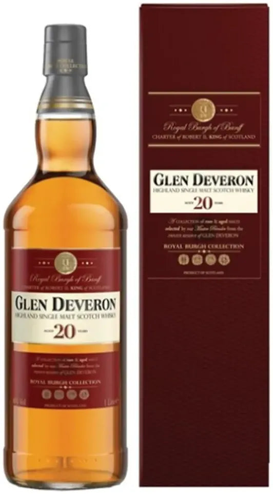 Buy Glen Deveron 20 Year Old Single Malt Scotch Whisky 1L Online at Bottle Stop