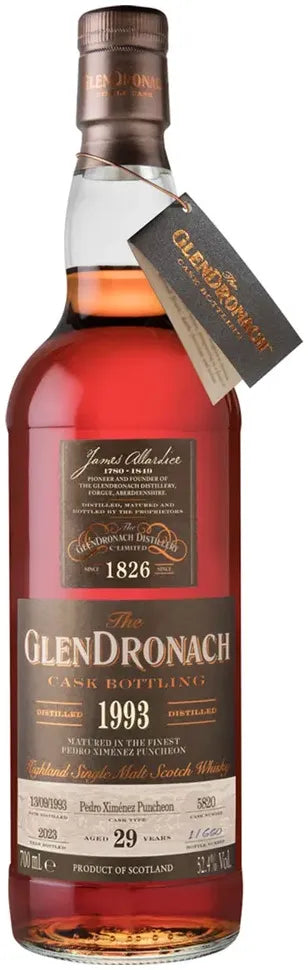Buy GlenDronach 29 Year Old 1993 Single Cask 5820 SIngle Malt Whisky 700ml Online at Bottle Stop