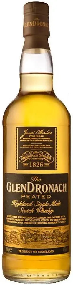 Buy Glendronach Peated Scotch Whisky 700ml Online at Bottle Stop