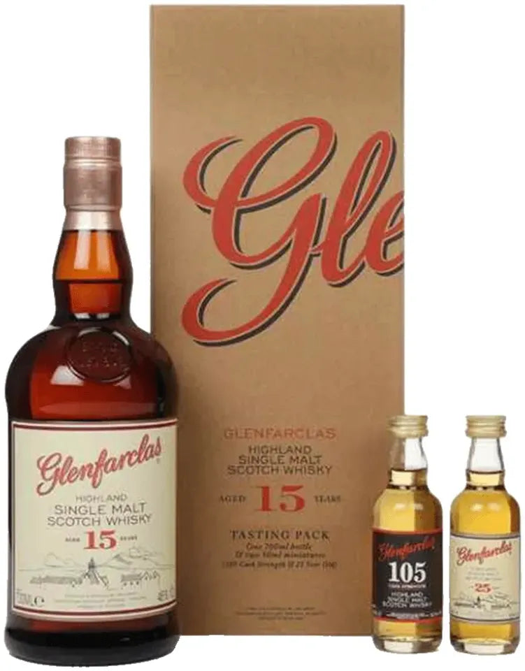 Buy Glenfarclas 15 Year Old Single Malt Scotch Whisky Gift Pack 70 Online at Bottle Stop