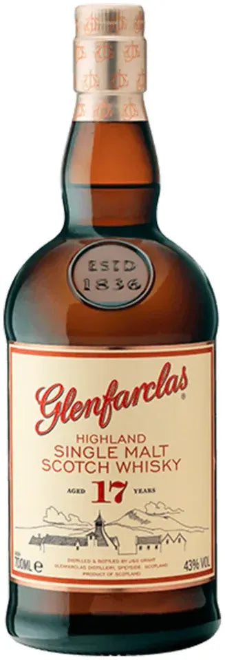 Buy Glenfarclas 17 Year Old Single Malt Scotch Whisky 700ml Online at Bottle Stop