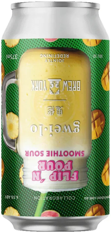 Buy Gweilo Flip 'N Pour Smoothie Sour 375ml Online at Bottle Stop