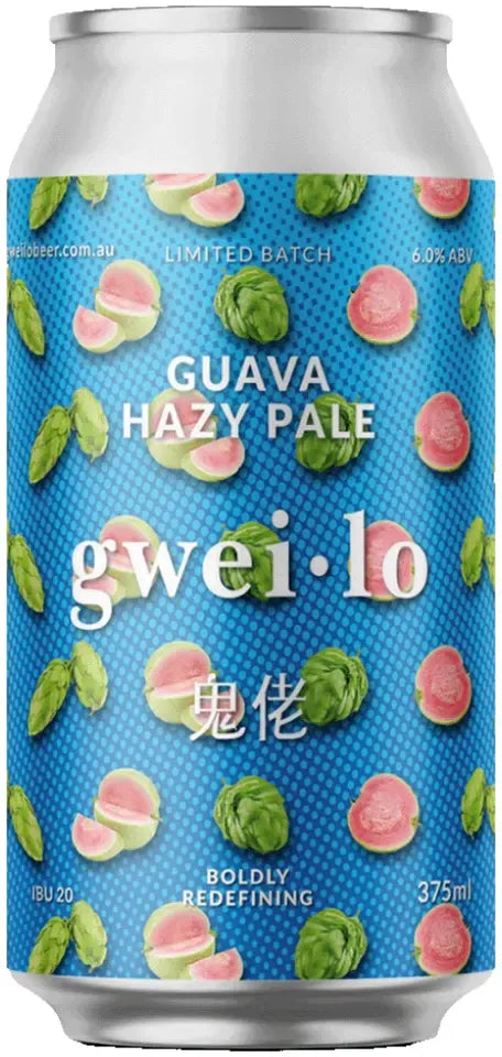 Buy Gweilo Guava Hazy Pale Ale 375ml Online at Bottle Stop