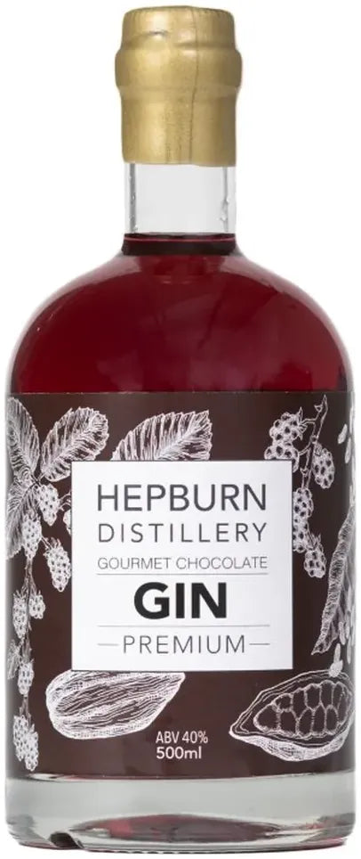 Buy Hepburn Distillery Gourmet Chocolate Gin 500ml Online at Bottle Stop