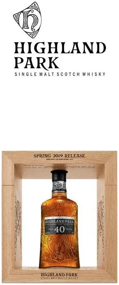 Buy Highland Park 40 Year Old 2019 Release 700ml Online at Bottle Stop