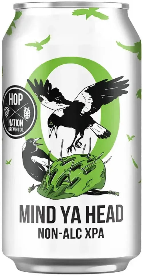 Buy Hop Nation Brewing Co. Mind Ya Head Non-Alc Xpa 375ml Online at Bottle Stop