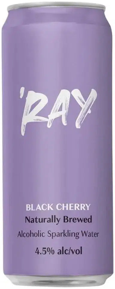 Buy Hop Nation Brewing Co. 'Ray Black Cherry Hard Seltzer 330ml Online at Bottle Stop