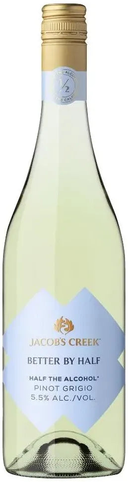 Buy Jacob's Creek Better By Half Pinot Grigio 750ml Online at Bottle Stop