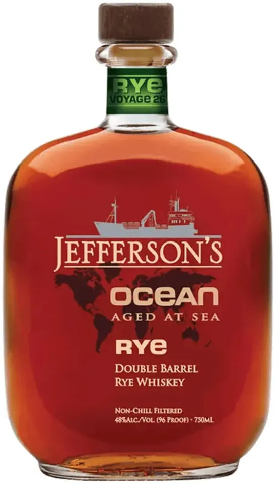 Buy Jefferson's Ocean Aged At Sea Double Barrel Rye Whiskey 750ml Online at Bottle Stop