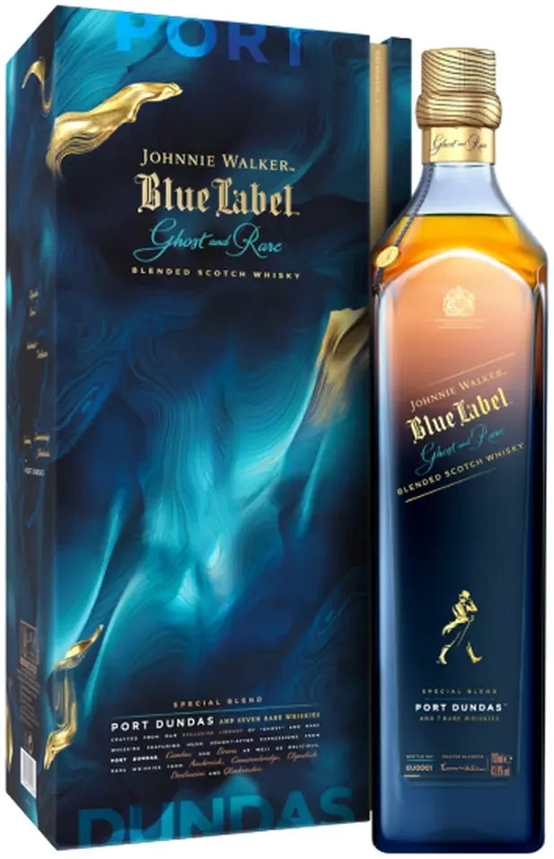 Buy Johnnie Walker Blue Label Ghost And Rare Port Dundas 750ml Online at Bottle Stop