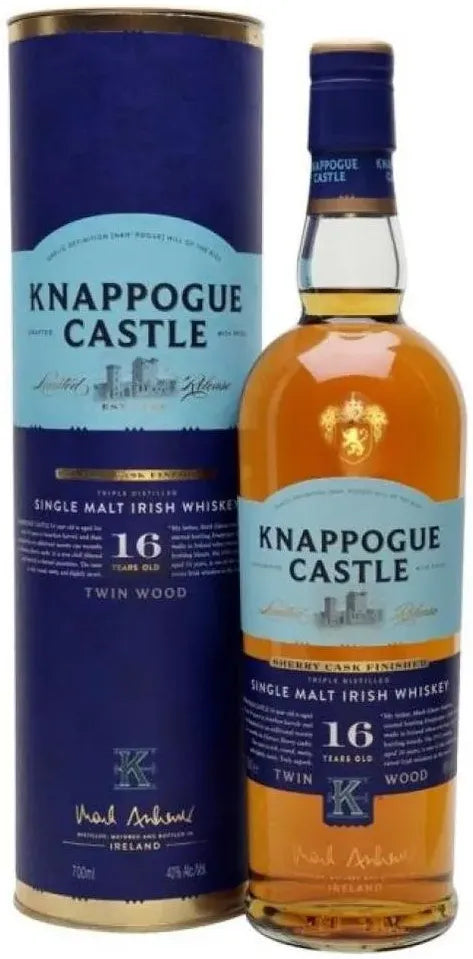 Buy Knappogue Castle 16 Year Old Single Malt Irish Whiskey 700ml Online at Bottle Stop