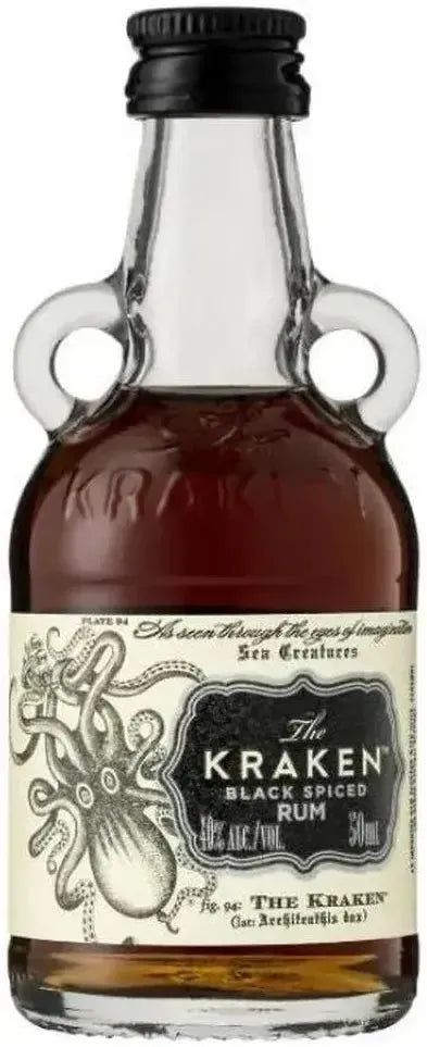 Buy Kraken Black Spiced Rum Mini 50ml Online at Bottle Stop