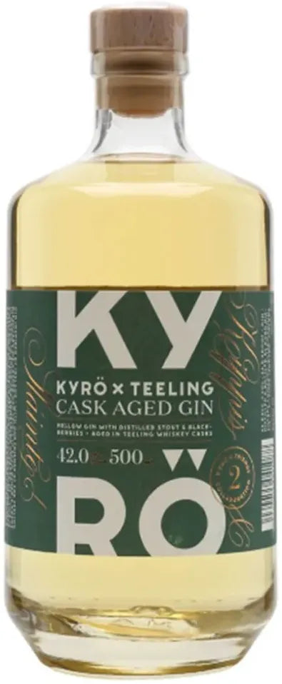 Buy Kyro Teeling Whiskey Cask Finnish Gin 500ml Online at Bottle Stop