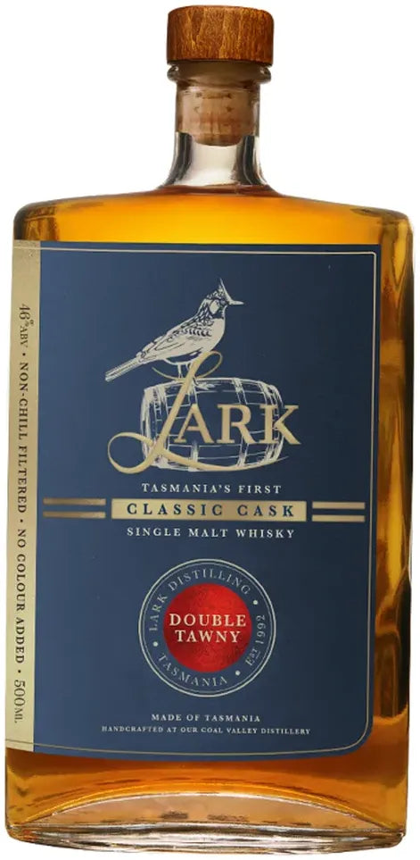 Buy Lark Distillery Double Tawny Whisky 500ml Online at Bottle Stop