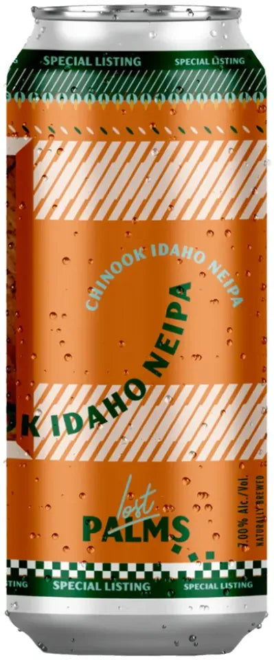 Buy Lost Palms Brewing Co. Chinook Idaho NEIPA 440ml Online at Bottle Stop