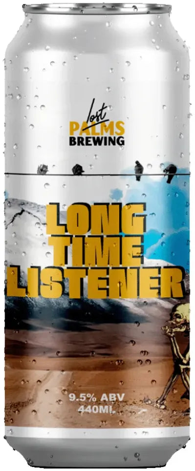 Buy Lost Palms Brewing Co. Long Time Listener Pastry Stout 440ml Online at Bottle Stop