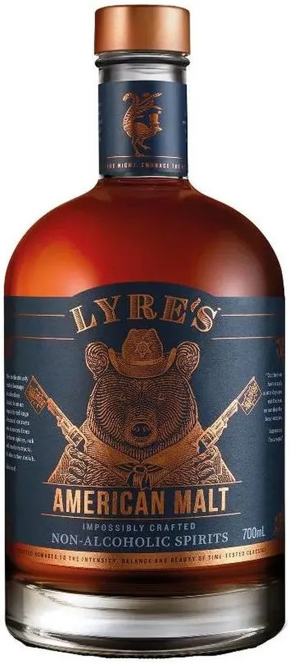 Buy Lyre's Non-Alcoholic American Malt 700ml Online at Bottle Stop
