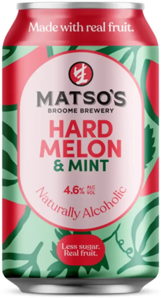 Buy Matso's Broome Brewery Hard Melon & Mint Bottles 330ml Online at Bottle Stop