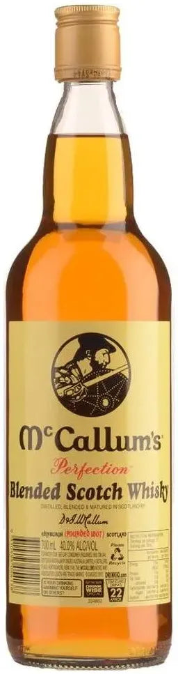 Buy Mccallum's Perfection Scotch Whisky 700ml Online at Bottle Stop