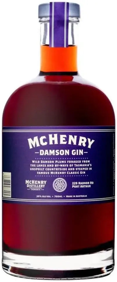 Buy McHenry Distillery Damson Plum Gin 700ml Online at Bottle Stop