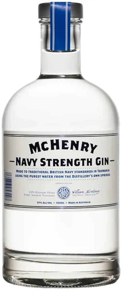 Buy McHenry Distillery Navy Strength Gin 700ml Online at Bottle Stop