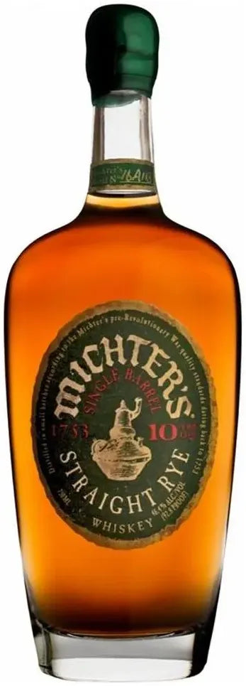 Buy Michter's 10 Year Old Straight Rye Whiskey 700ml Online at Bottle Stop