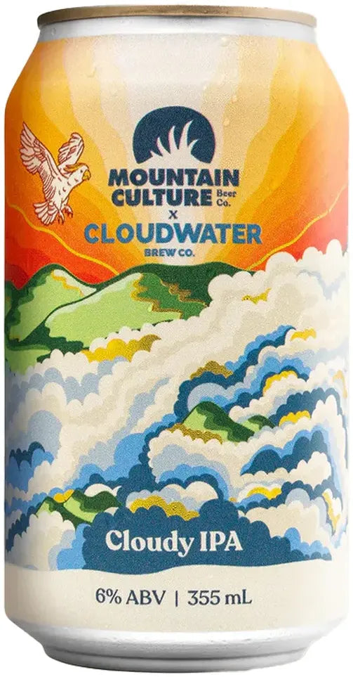 Buy Mountain Culture Beer Co x Cloudwater Beer Co. Cloudy IPA 355ml Online at Bottle Stop