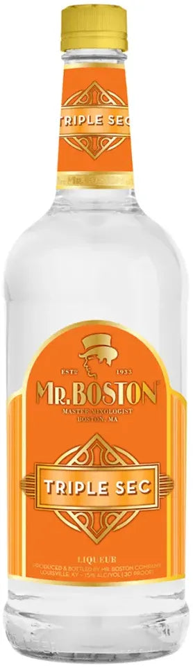 Buy Mr Boston Triple Sec Liqueur 1L Online at Bottle Stop