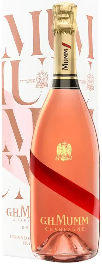 Buy Mumm Grand Cordon Rose NV Champagne & Gift Box 750ml Online at Bottle Stop