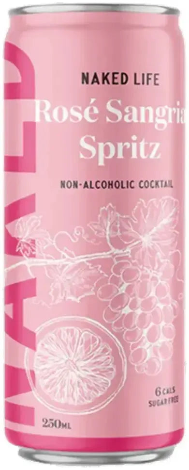 Buy Naked Life Non Alcoholic Cocktail Rose Sangria Spritz 250ml Online at Bottle Stop