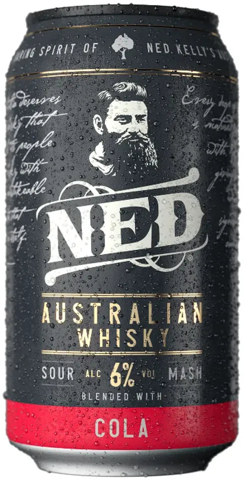 Buy Ned Australian Whisky & Cola 6.0% 375ml Online at Bottle Stop