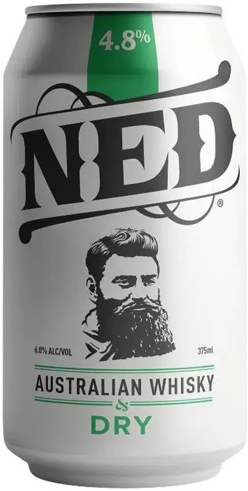 Buy Ned Australian Whisky & Dry 4.8% 375ml Online at Bottle Stop