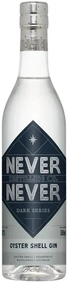 Buy Never Never Distilling Co. Dark Series Oyster Shell Gin 500ml Online at Bottle Stop