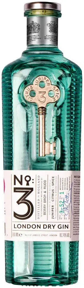 Buy No.3 London Dry Gin 700ml Online at Bottle Stop