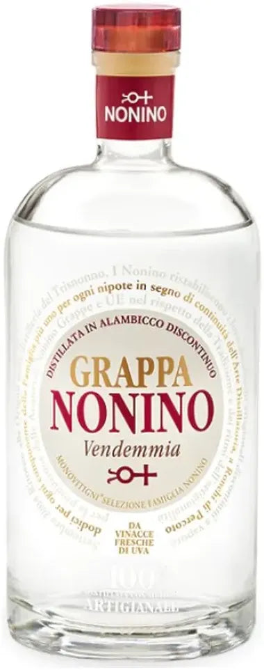 Buy Nonino Vendemmia Grappa 1L Online at Bottle Stop
