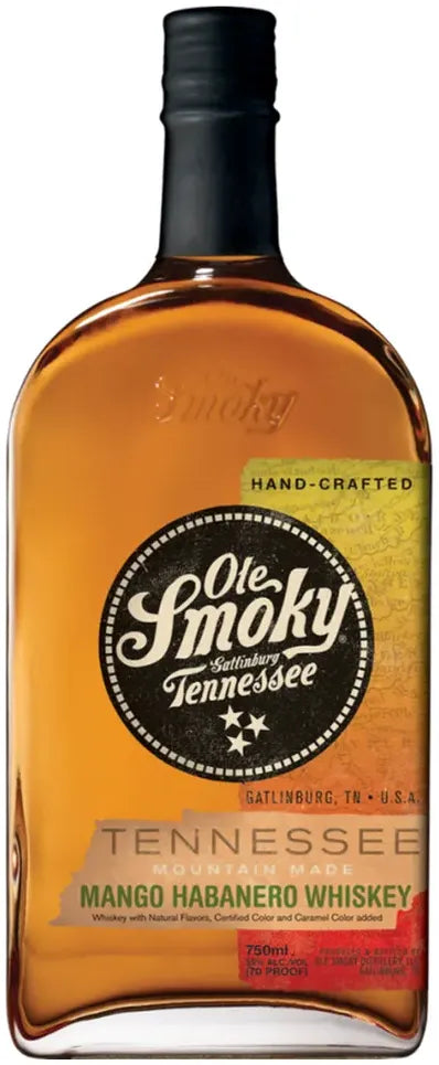Ole Smoky Whiskey Mango Habanero Whiskey 750ml | Bottle Stop